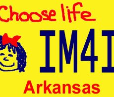 Choose Life License Plate